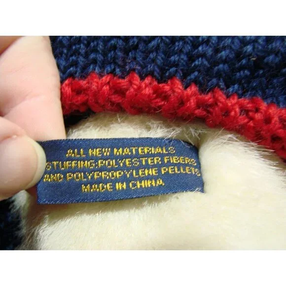 Vintage 2002 Boyds Bears Commemorative Edition Patriotic Dress Plush Jointed 18" - Picture 6 of 12